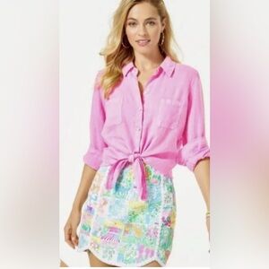 Lilly Pulitzer State of Mind Skort NWT